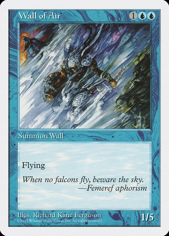 Wall of Air [Fifth Edition] | Silver Goblin