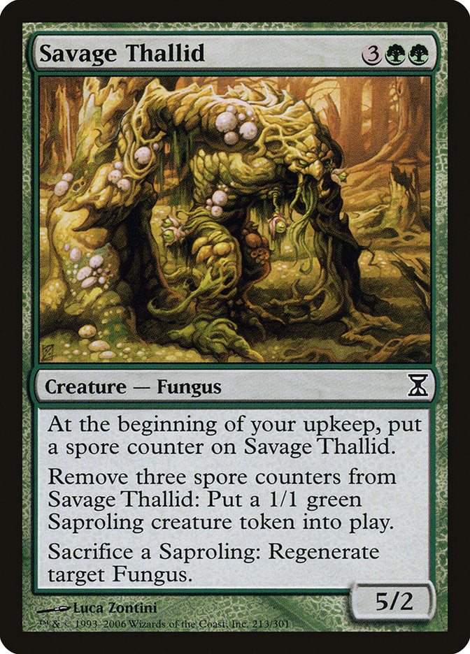 Savage Thallid [Time Spiral] | Silver Goblin