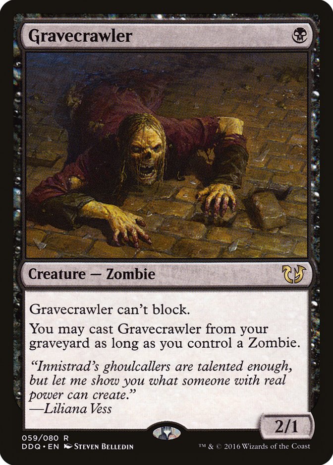 Gravecrawler [Duel Decks: Blessed vs. Cursed] | Silver Goblin