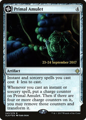 Primal Amulet // Primal Wellspring [Ixalan Prerelease Promos] | Silver Goblin