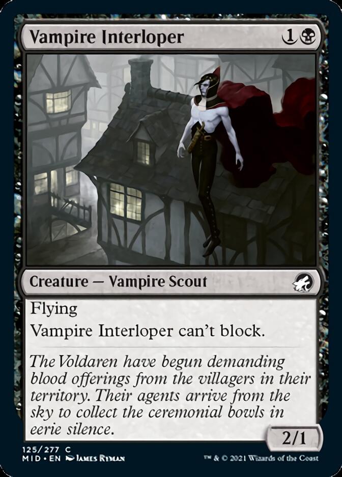 Vampire Interloper [Innistrad: Midnight Hunt] | Silver Goblin