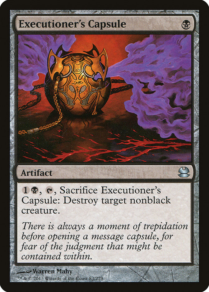 Executioner's Capsule [Modern Masters] | Silver Goblin