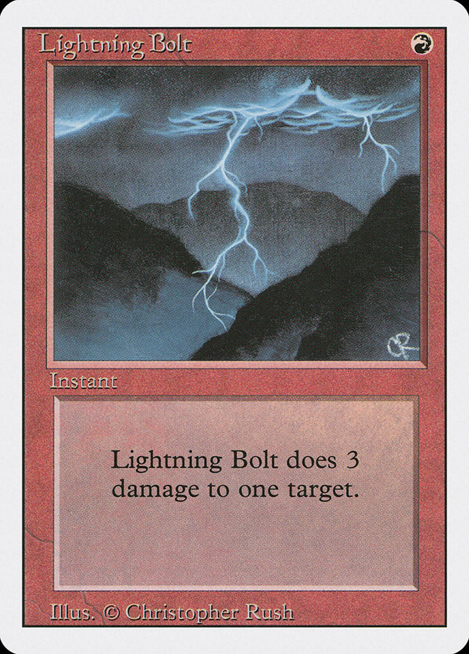 Lightning Bolt [Revised Edition] | Silver Goblin