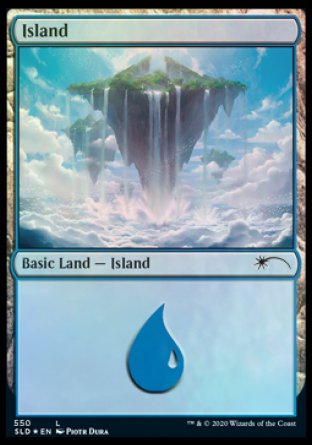 Island (Above the Clouds) (550) [Secret Lair Drop Promos] | Silver Goblin