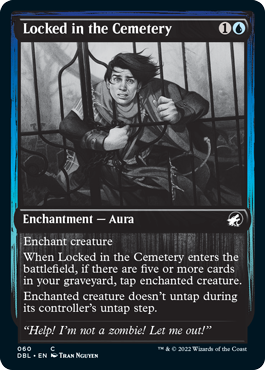 Locked in the Cemetery [Innistrad: Double Feature] | Silver Goblin
