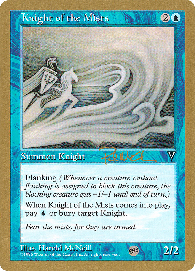 Knight of the Mists (Paul McCabe) (SB) [World Championship Decks 1997] | Silver Goblin