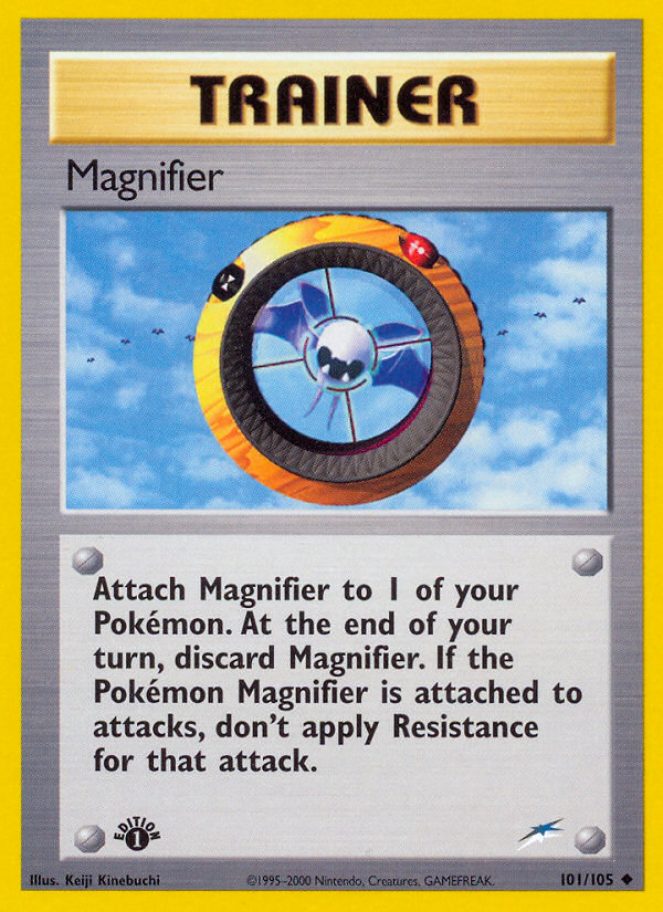 Magnifier (101/105) [Neo Destiny 1st Edition] | Silver Goblin