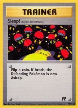 Sleep! (79/82) [Team Rocket Unlimited] | Silver Goblin