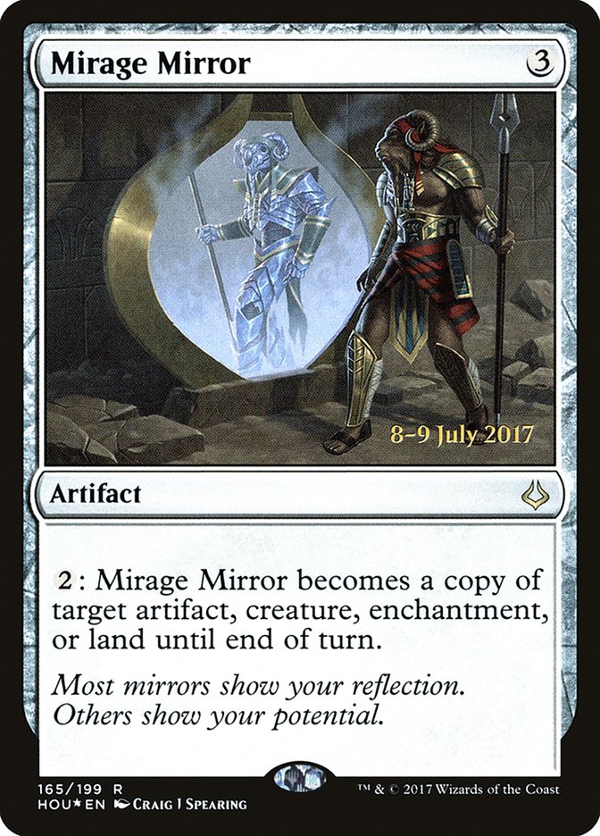 Mirage Mirror [Hour of Devastation Prerelease Promos] | Silver Goblin