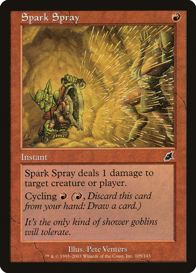 Spark Spray [Scourge] | Silver Goblin