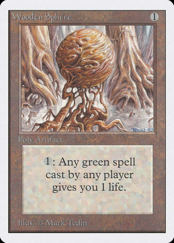Wooden Sphere [Unlimited Edition] | Silver Goblin