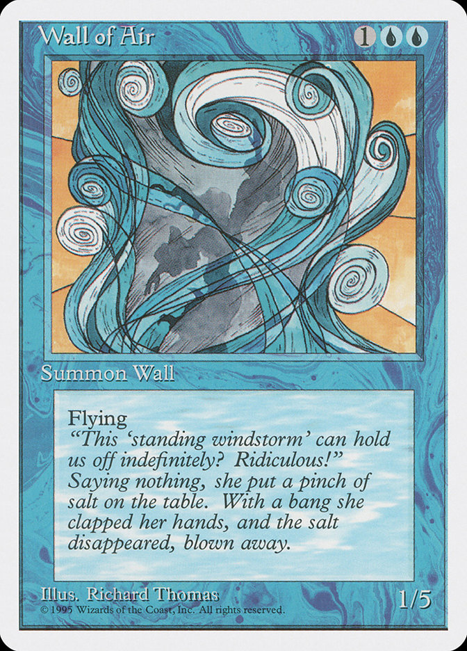 Wall of Air [Fourth Edition] | Silver Goblin