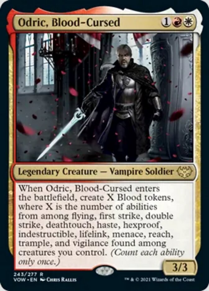 Odric, Blood-Cursed [Innistrad: Crimson Vow] | Silver Goblin