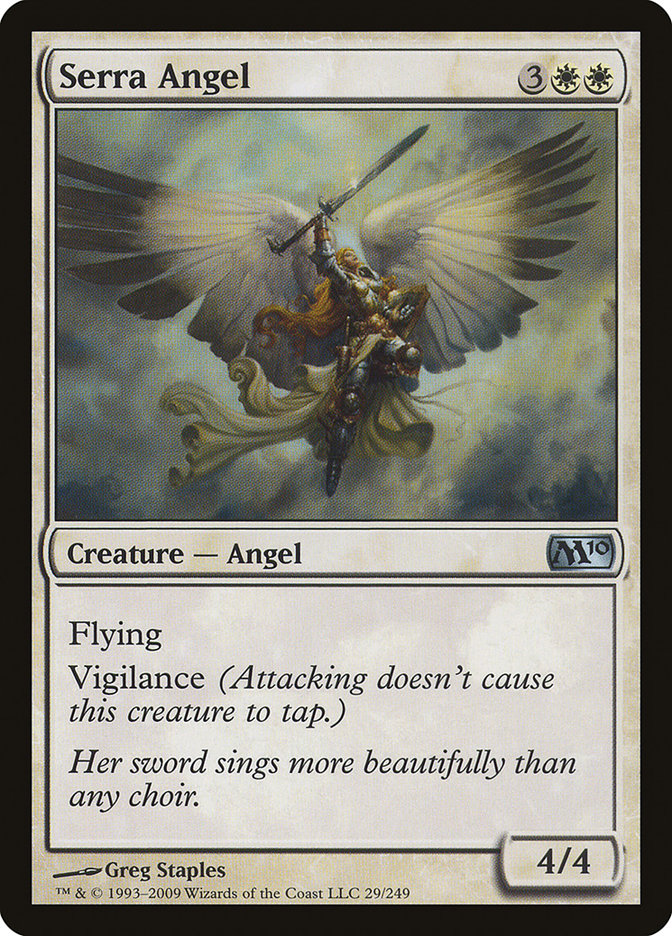 Serra Angel [Magic 2010] | Silver Goblin