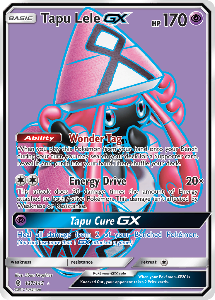 Tapu Lele GX (137/145) [Sun & Moon: Guardians Rising] | Silver Goblin