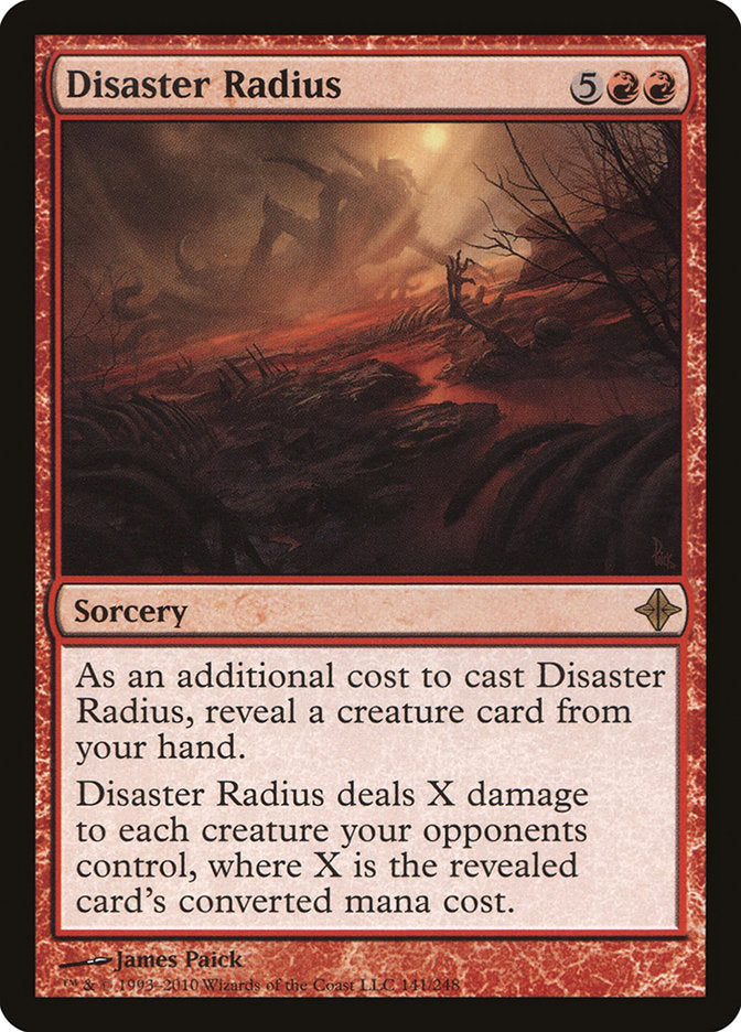 Disaster Radius [Rise of the Eldrazi] | Silver Goblin