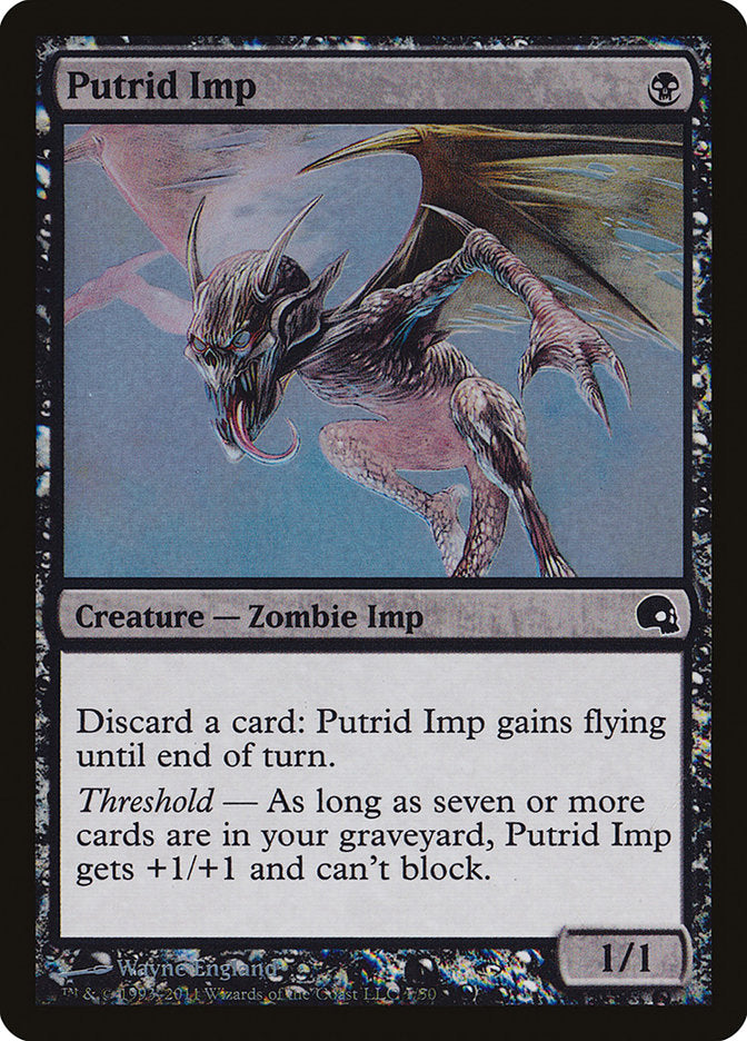 Putrid Imp [Premium Deck Series: Graveborn] | Silver Goblin
