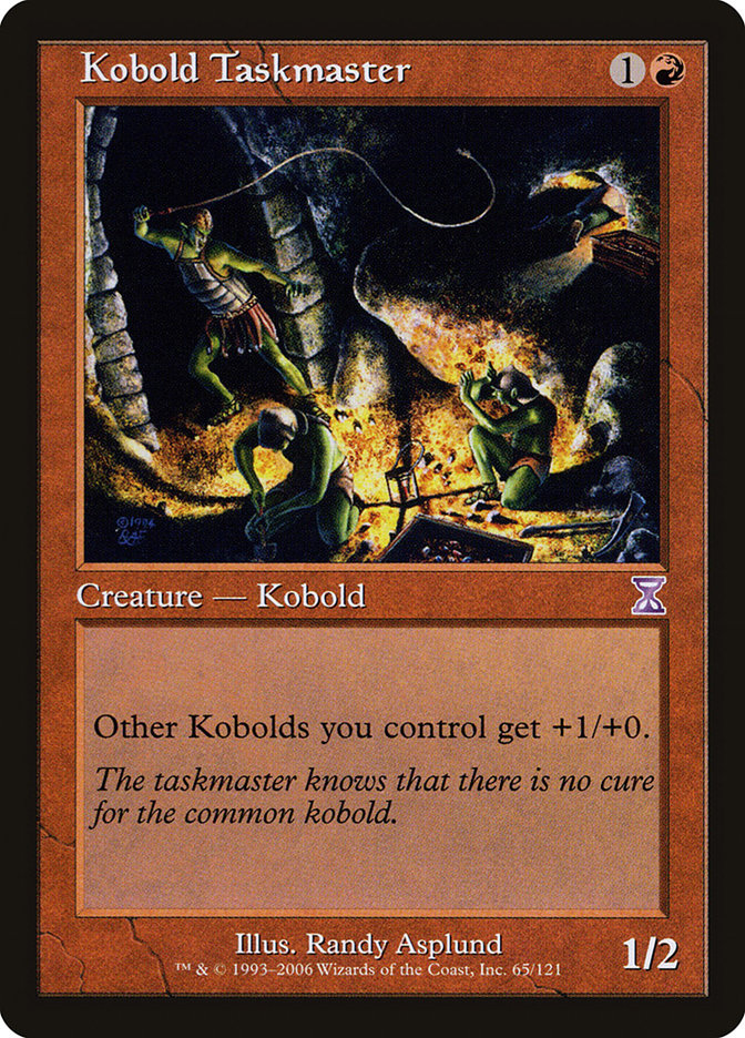 Kobold Taskmaster [Time Spiral Timeshifted] | Silver Goblin