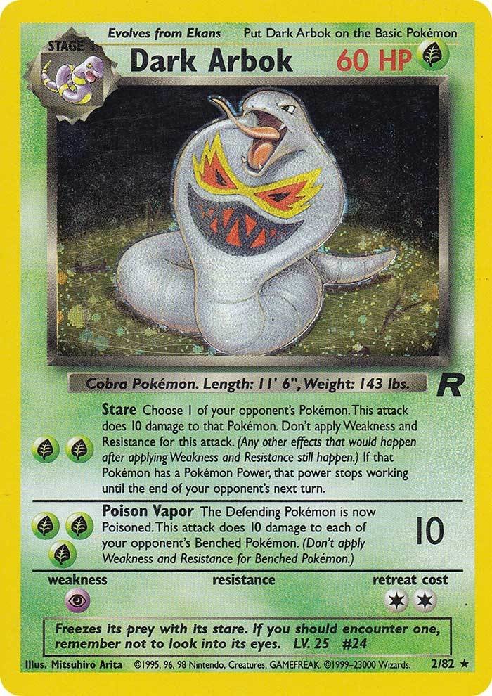 Dark Arbok (2/82) [Team Rocket Unlimited] | Silver Goblin