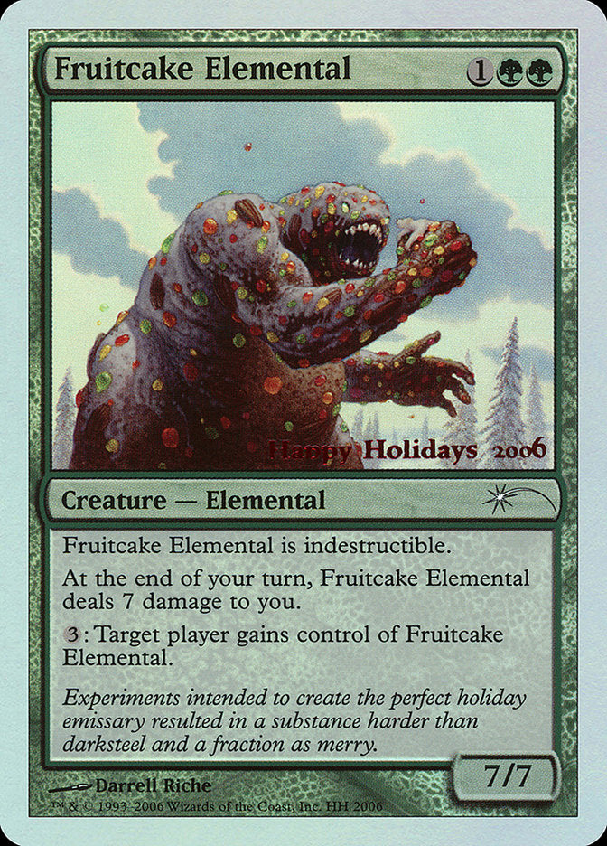 Fruitcake Elemental [Happy Holidays] | Silver Goblin