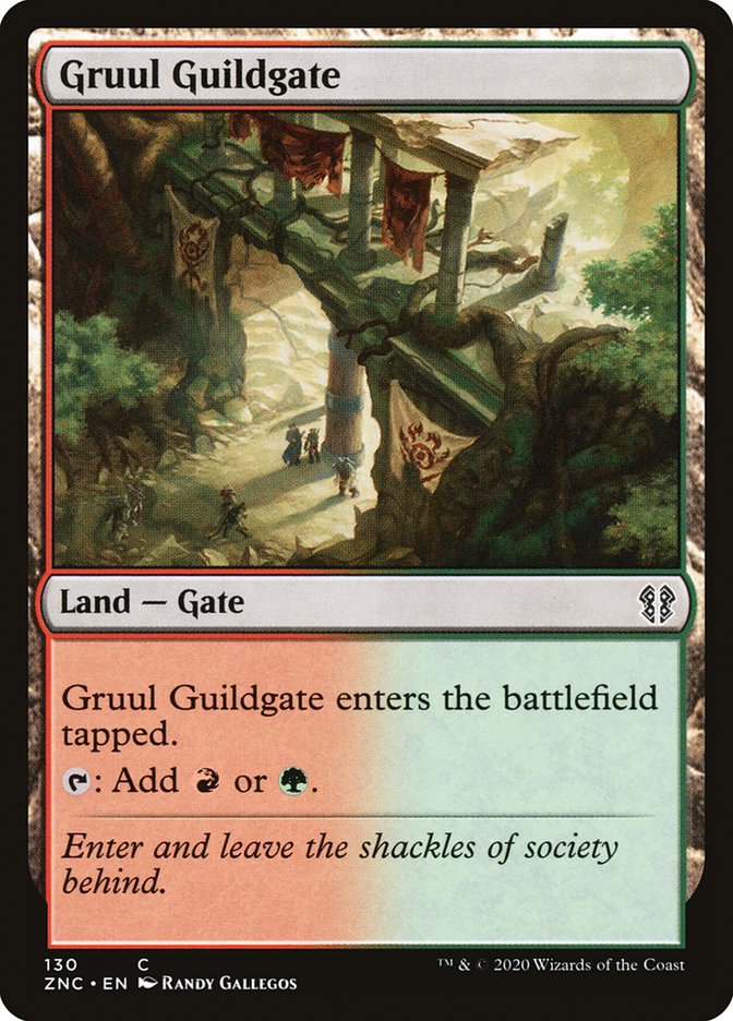 Gruul Guildgate [Zendikar Rising Commander] | Silver Goblin