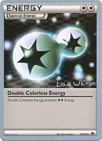 Double Colorless Energy (92/99) (American Gothic - Ian Whiton) [World Championships 2013] | Silver Goblin