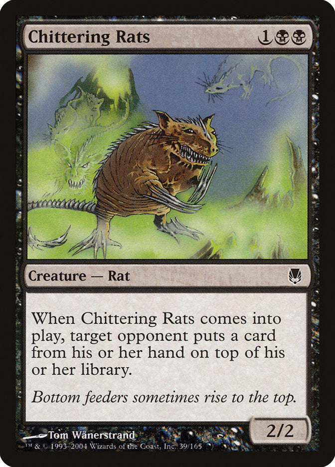 Chittering Rats [Darksteel] | Silver Goblin