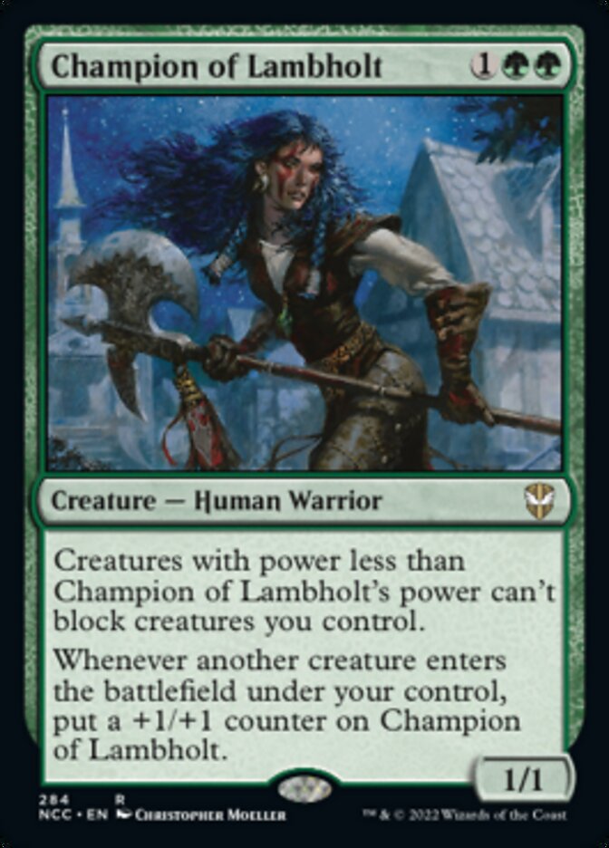 Champion of Lambholt [Streets of New Capenna Commander] | Silver Goblin