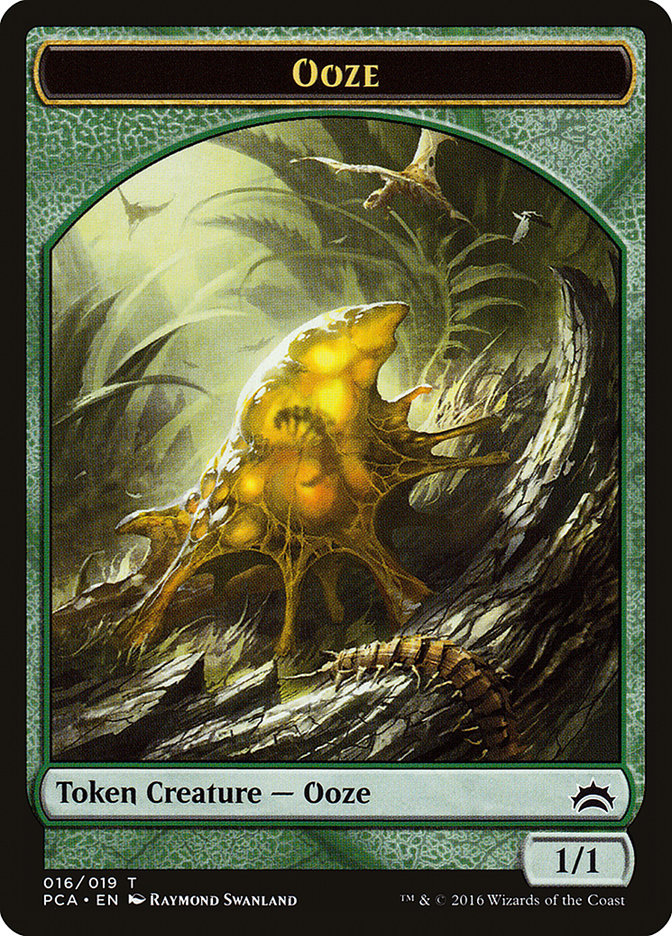 Ooze Token (016/019) [Planechase Anthology Tokens] | Silver Goblin