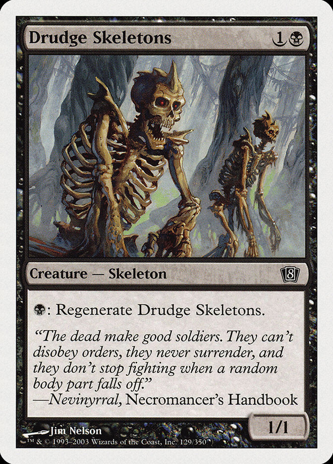Drudge Skeletons [Eighth Edition] | Silver Goblin