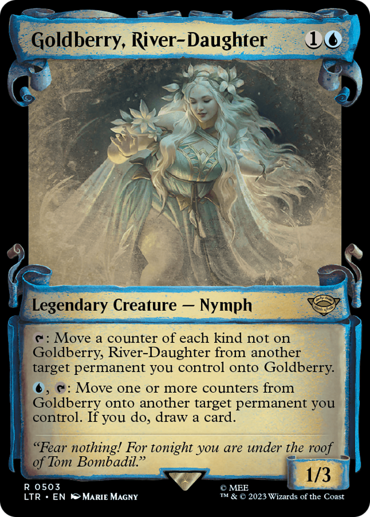 Goldberry, River-Daughter [The Lord of the Rings: Tales of Middle-Earth Showcase Scrolls] | Silver Goblin