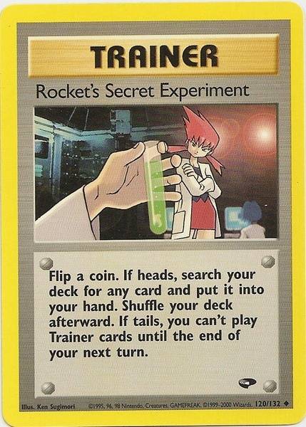 Rocket's Secret Experiment (120/132) [Gym Challenge Unlimited] | Silver Goblin