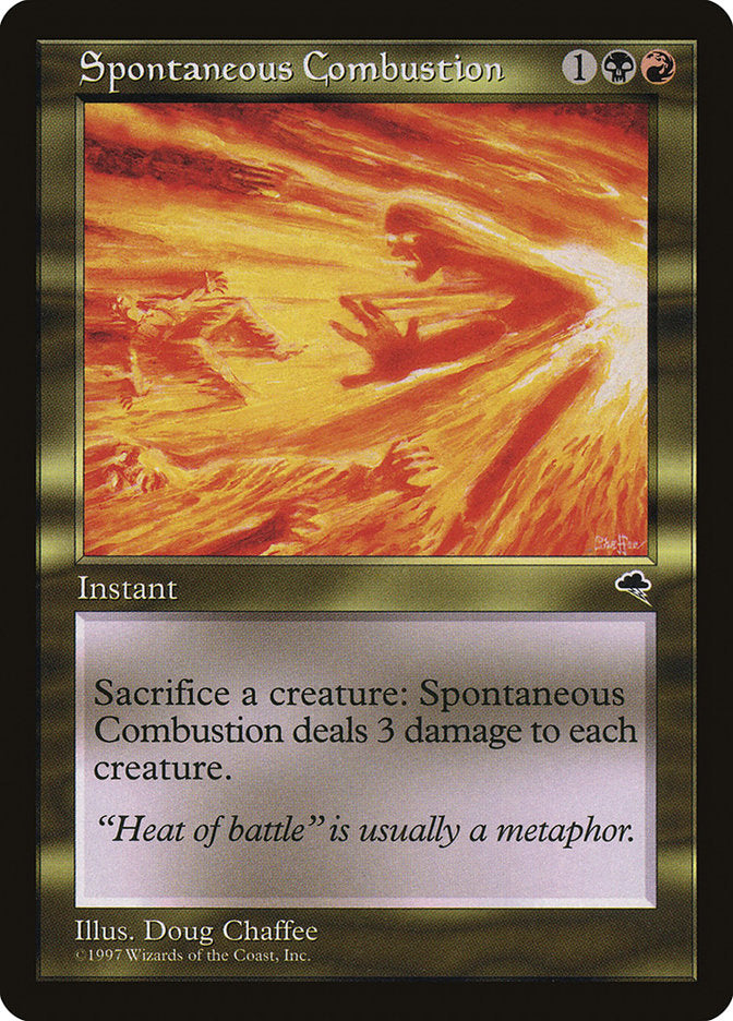 Spontaneous Combustion [Tempest] | Silver Goblin