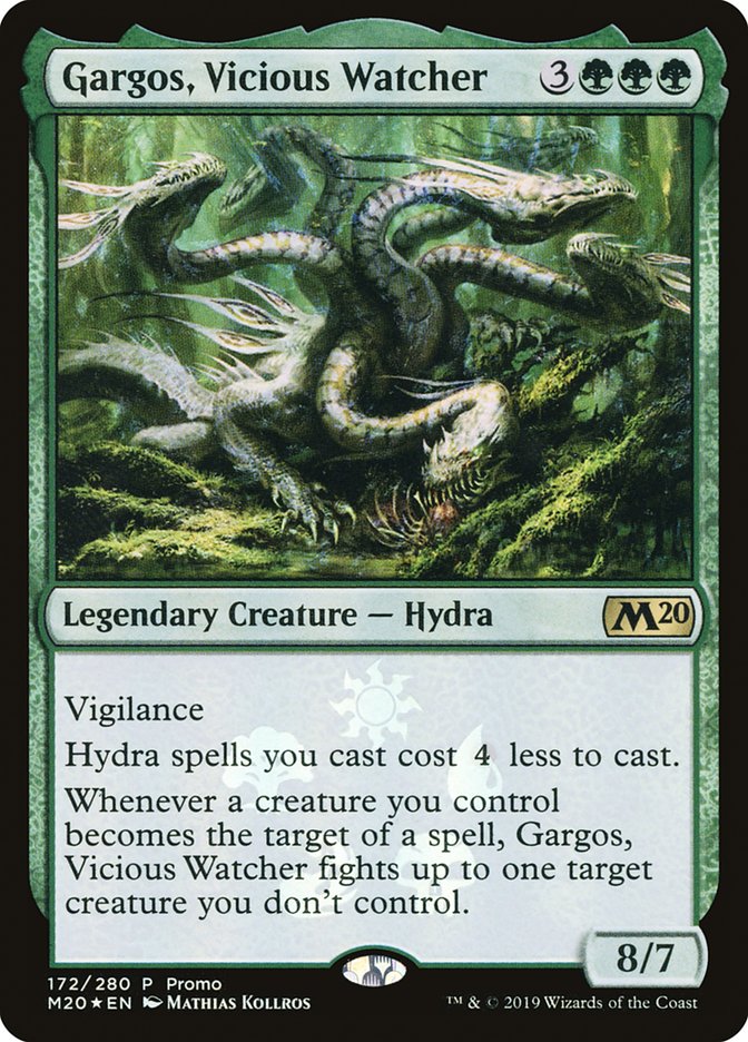 Gargos, Vicious Watcher [Resale Promos] | Silver Goblin