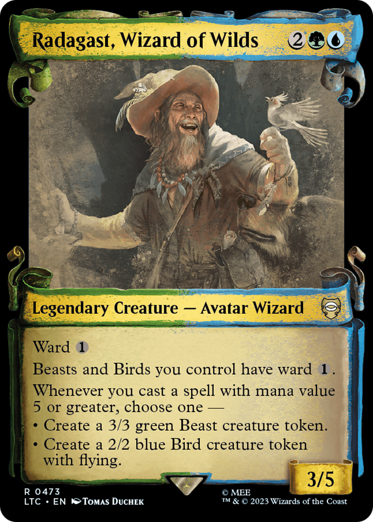 Radagast, Wizard of Wilds [The Lord of the Rings: Tales of Middle-Earth Commander Showcase Scrolls] | Silver Goblin