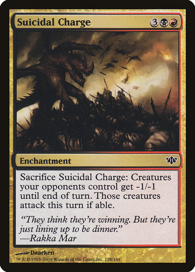 Suicidal Charge [Conflux] | Silver Goblin