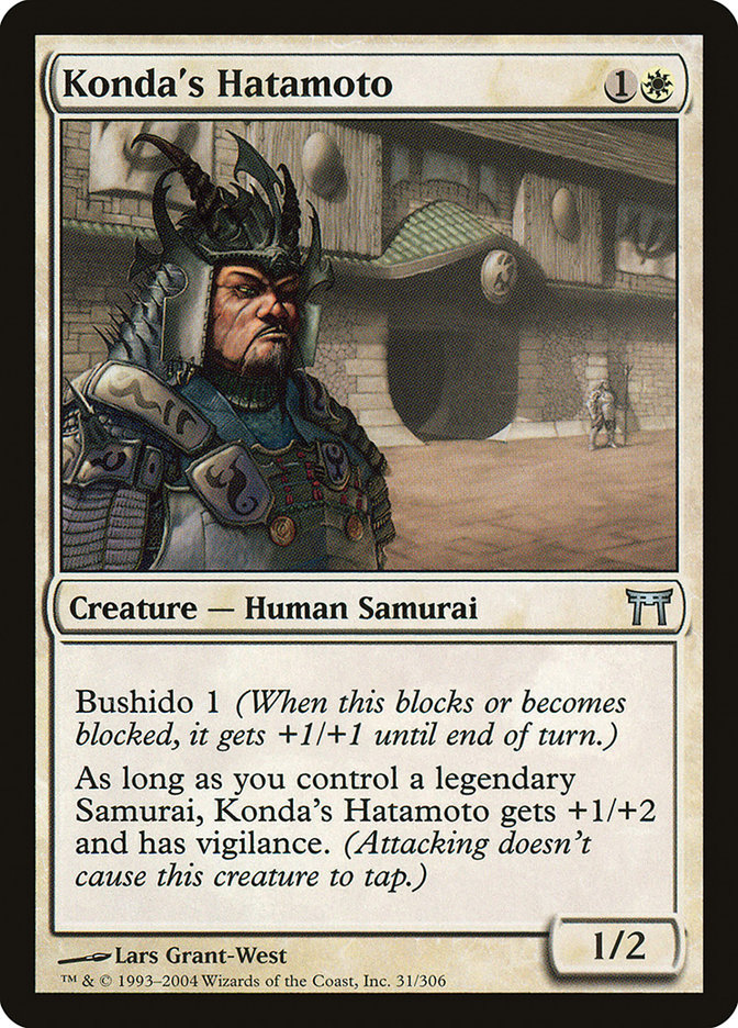 Konda's Hatamoto [Champions of Kamigawa] | Silver Goblin