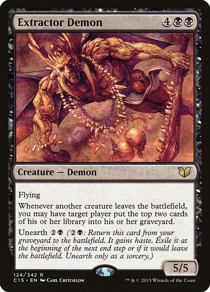 Extractor Demon [Commander 2015] | Silver Goblin