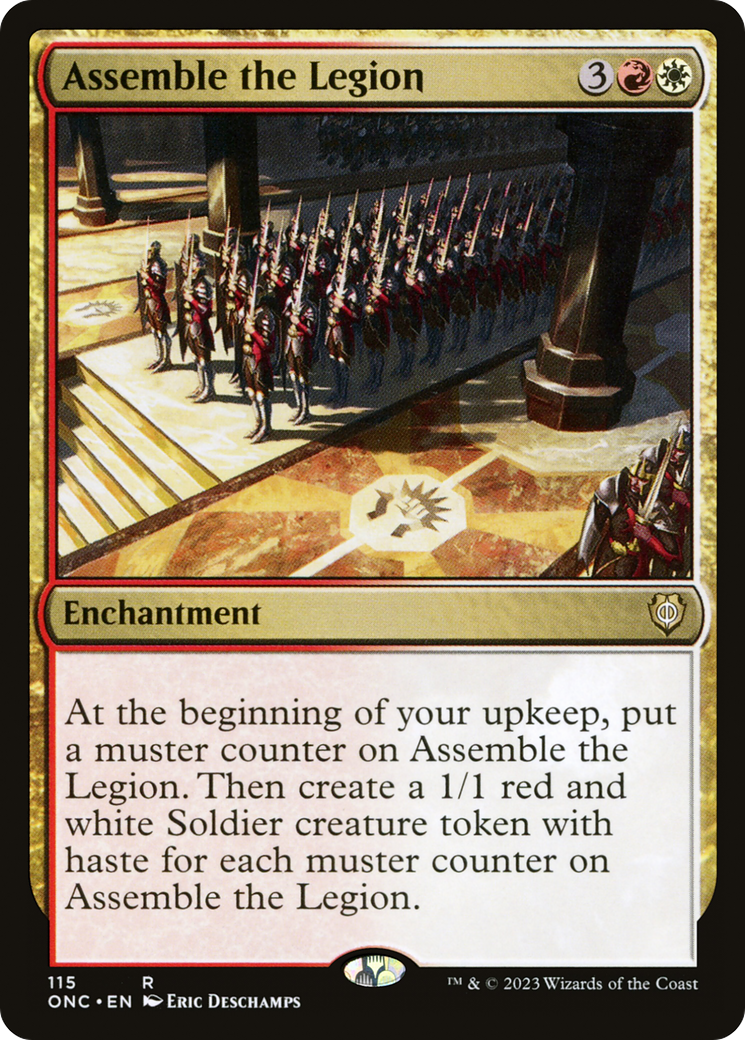 Assemble the Legion [Phyrexia: All Will Be One Commander] | Silver Goblin