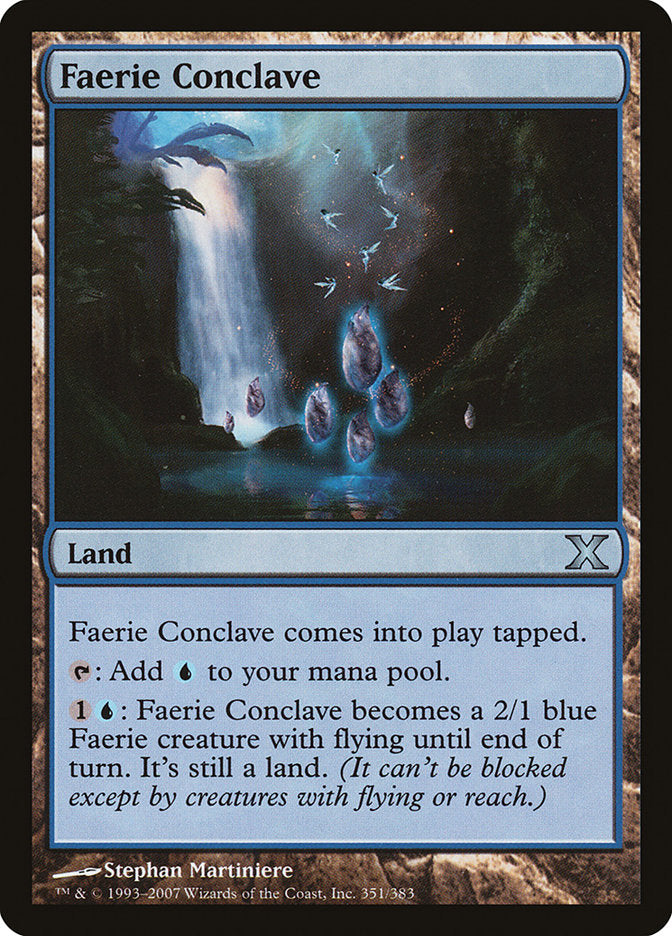 Faerie Conclave [Tenth Edition] | Silver Goblin