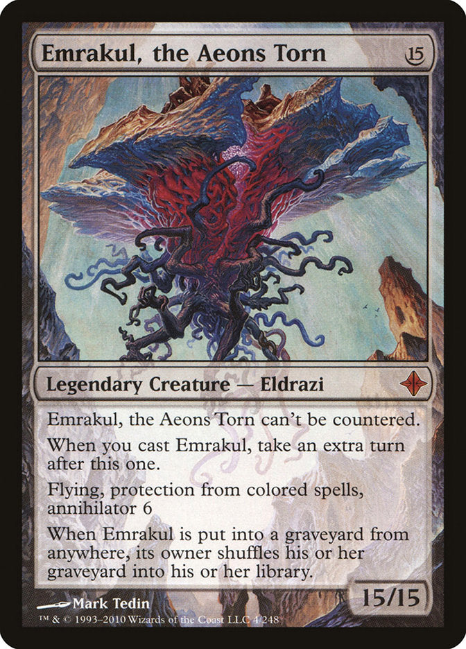 Emrakul, the Aeons Torn [Rise of the Eldrazi] | Silver Goblin