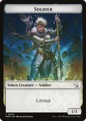 Soldier // Kraken Double-Sided Token [March of the Machine Tokens] | Silver Goblin