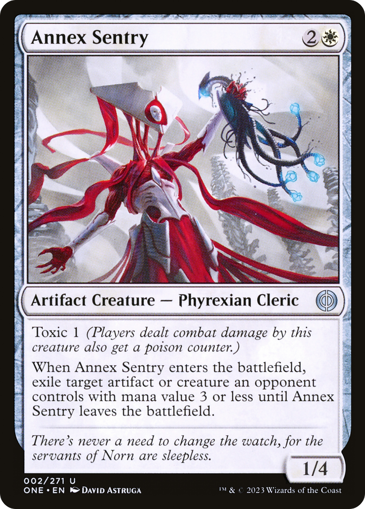 Annex Sentry [Phyrexia: All Will Be One] | Silver Goblin