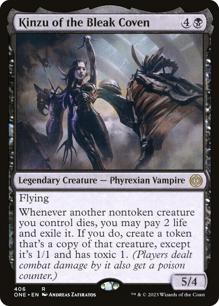 Kinzu of the Bleak Coven [Phyrexia: All Will Be One] | Silver Goblin