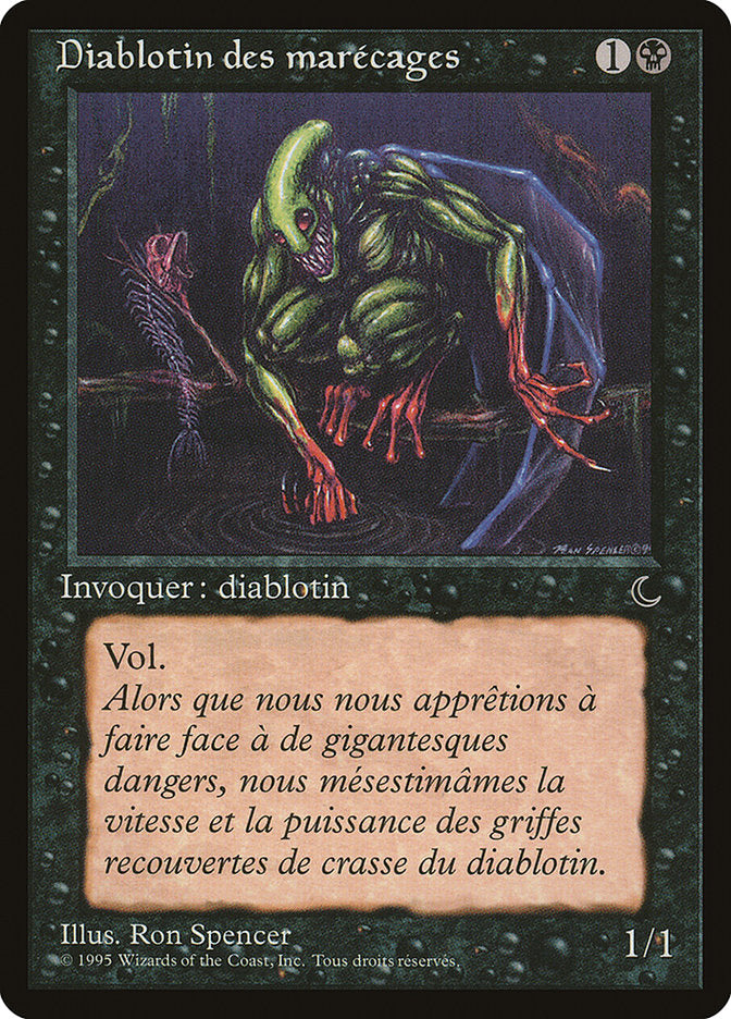 Bog Imp (French) - "Diablotin des marecages" [Renaissance] | Silver Goblin