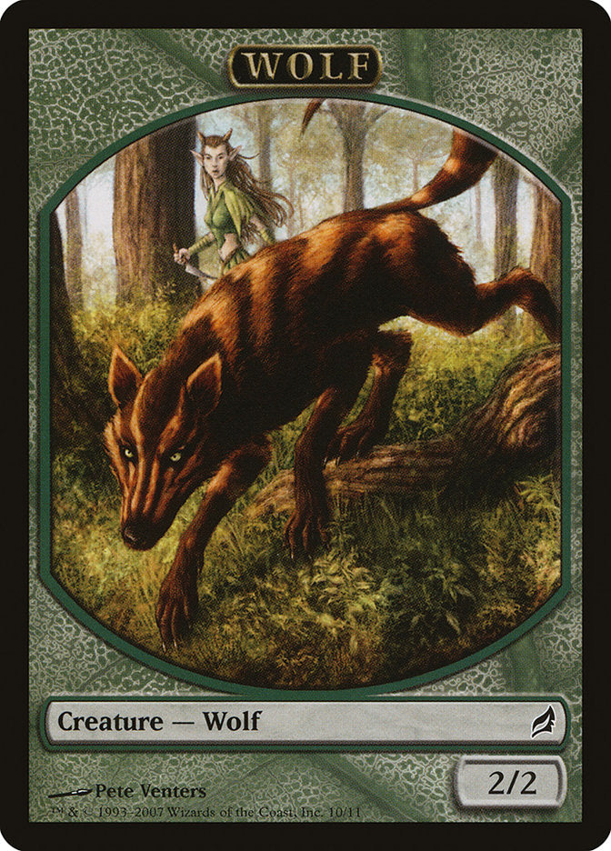 Wolf Token [Lorwyn Tokens] | Silver Goblin