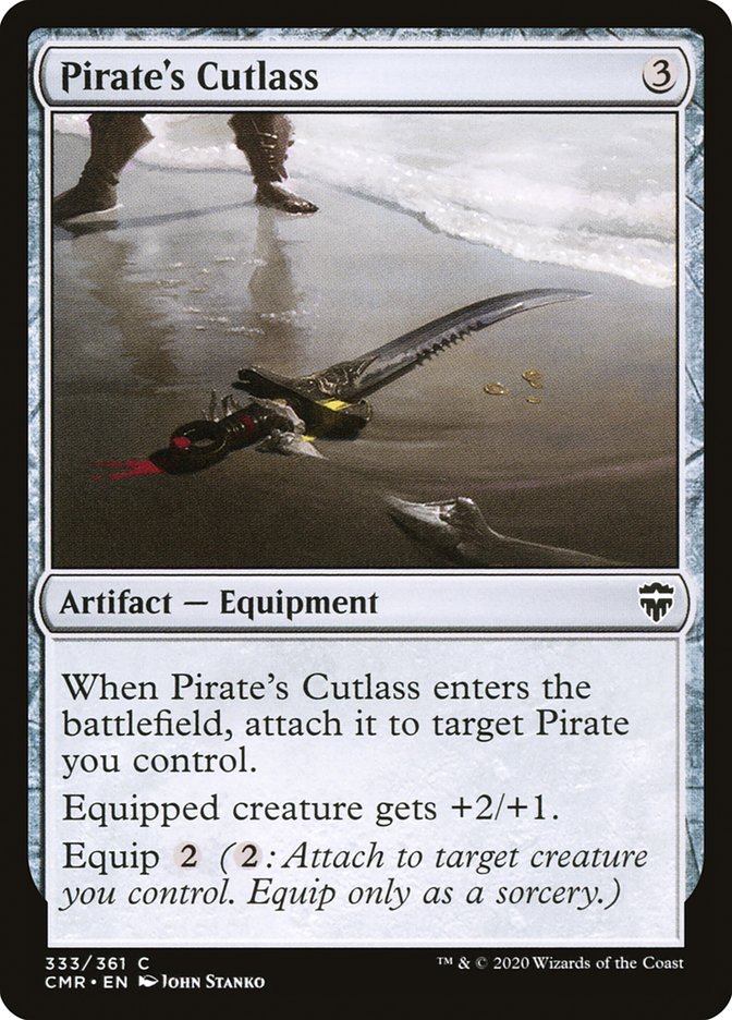 Pirate's Cutlass [Commander Legends] | Silver Goblin