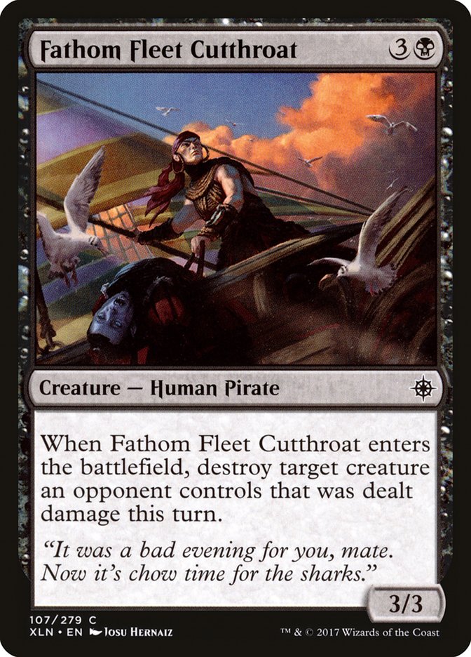 Fathom Fleet Cutthroat [Ixalan] | Silver Goblin