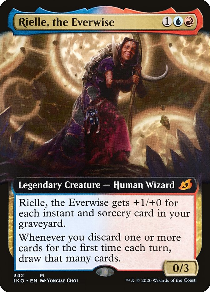 Rielle, the Everwise (Extended Art) [Ikoria: Lair of Behemoths] | Silver Goblin