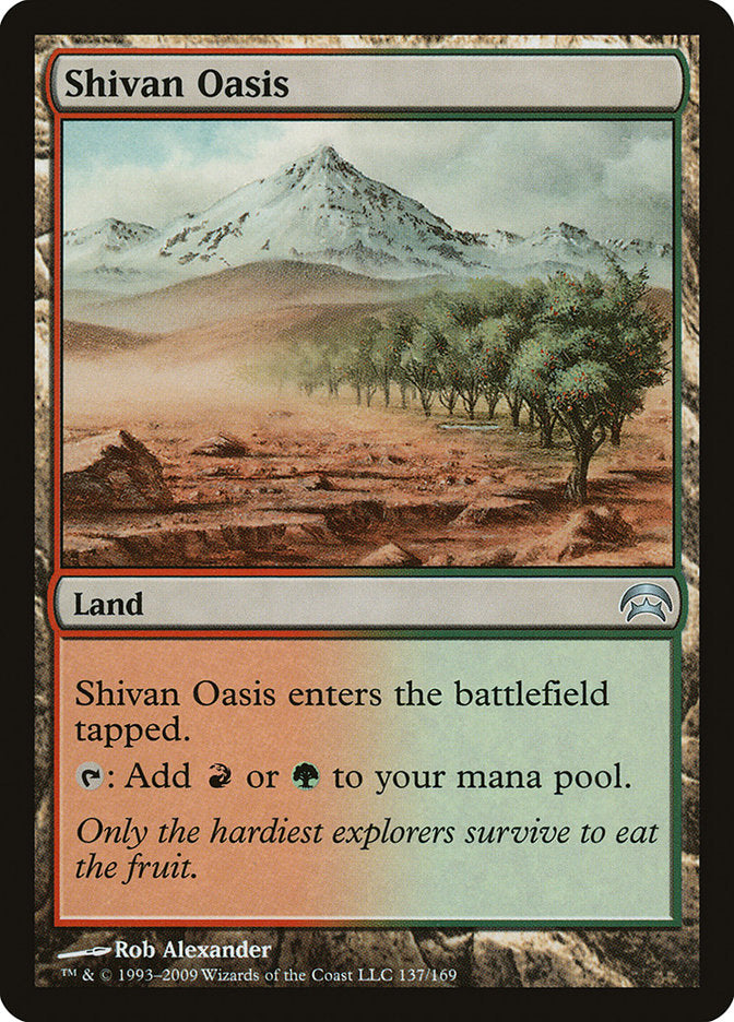 Shivan Oasis [Planechase] | Silver Goblin